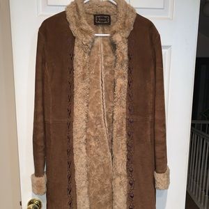GUESS VINTAGE FUR COAT